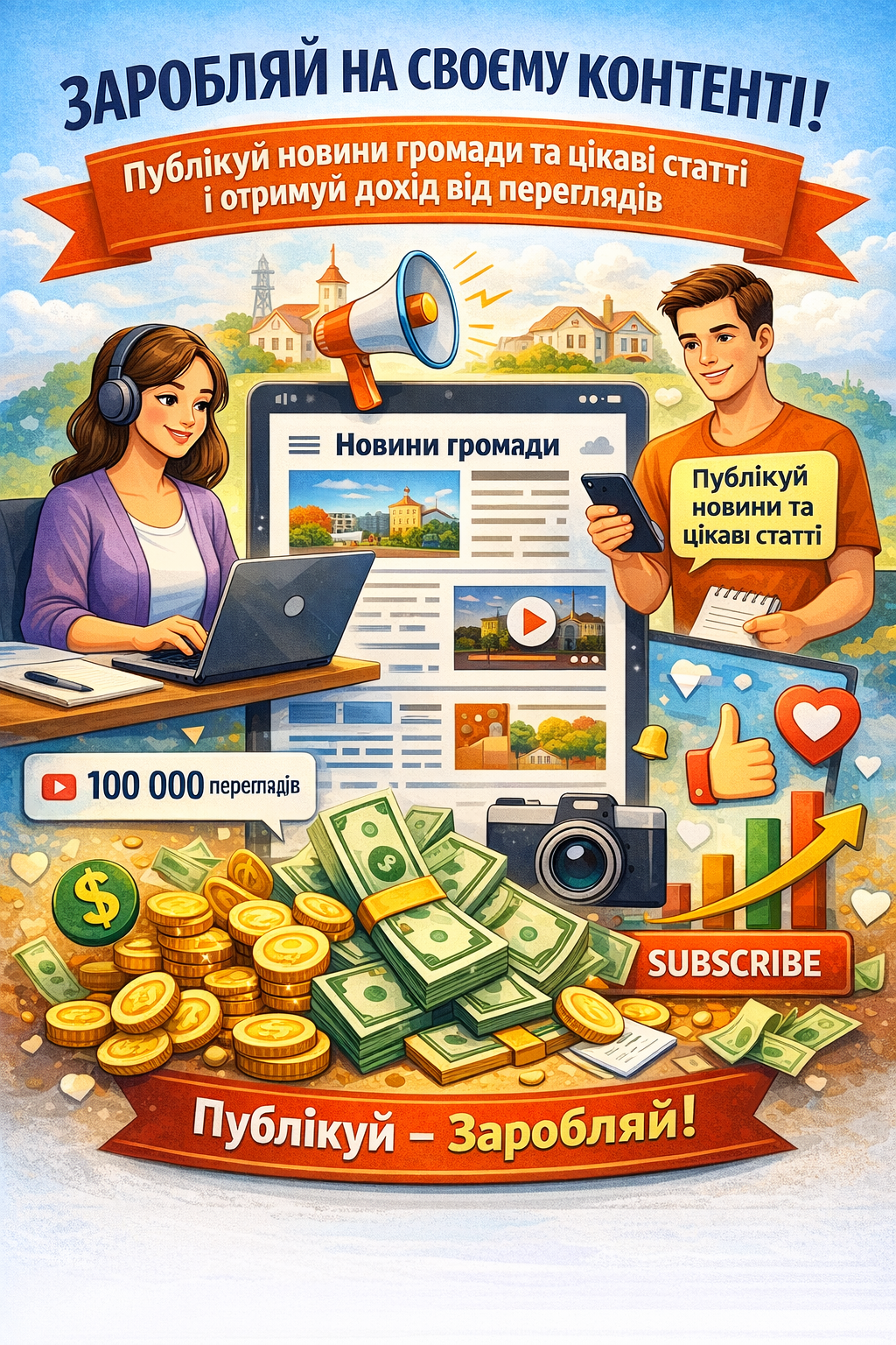 Інформаційний портал Іванківської громади — офіційний простір корисної інформації та сервісів для мешканців громади